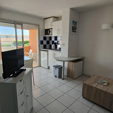 Bord De - Climatisation, Balcon, Parking Et Piscine - Fr-1-801-3 Agde
