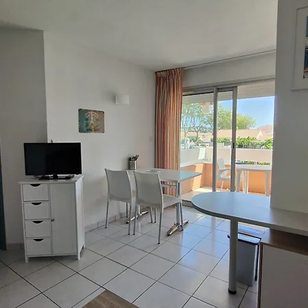 Bord De - Climatisation, Balcon, Parking Et Piscine - Fr-1-801-3 * Agde